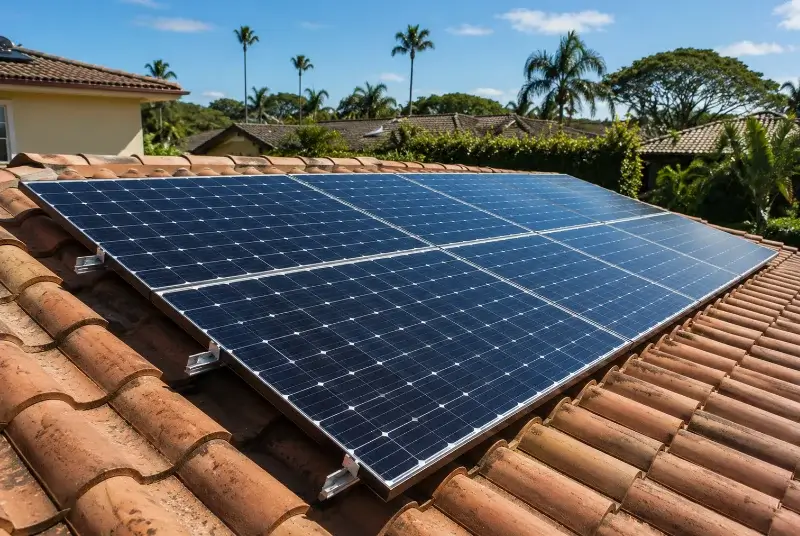 Installation de panneaux solaires à Vielle-Saint-Girons